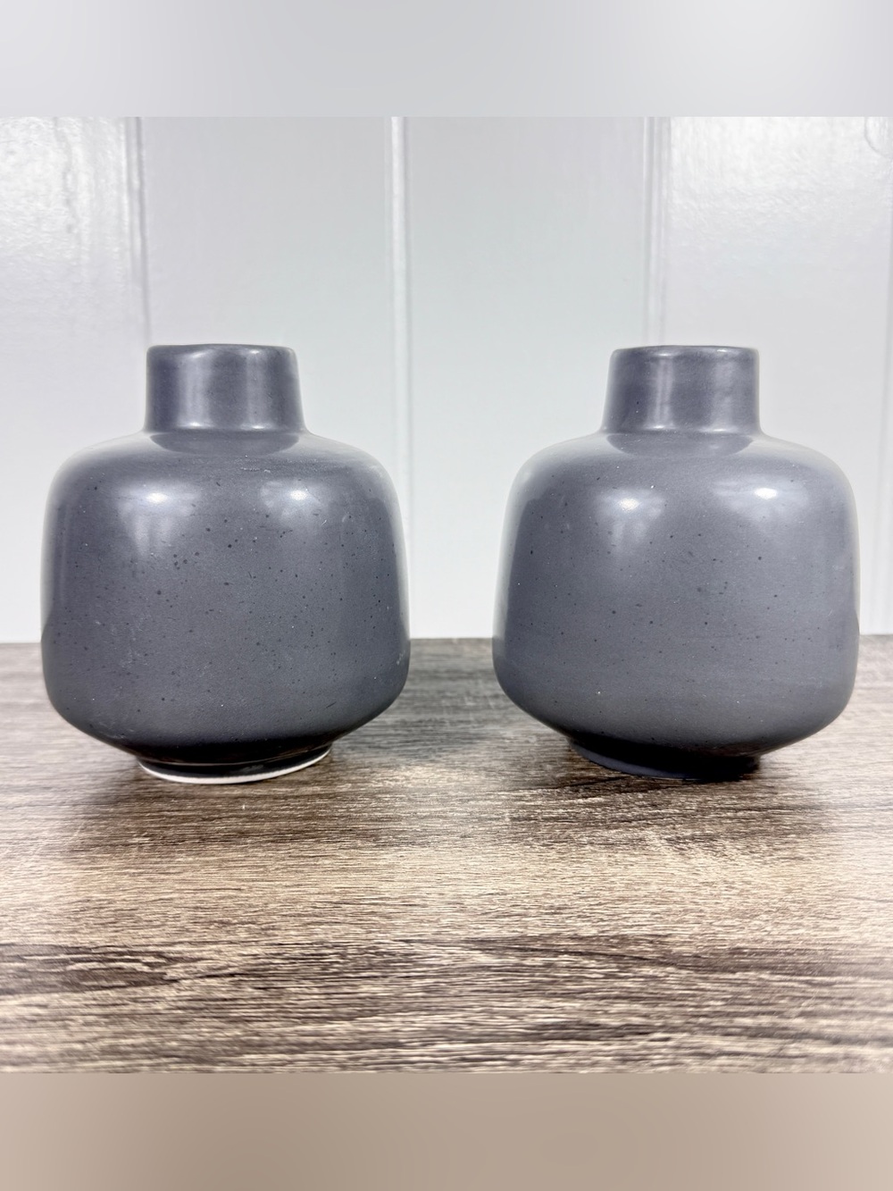 NEW Target Bullseye Playground Grey Vases